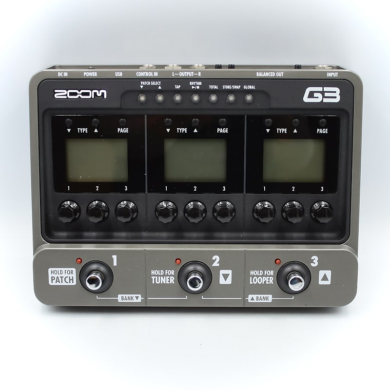 Amazon.com: ZOOM Effects Guitar Amp Simulator G3 Version 2.0 (Japan Import)  : Musical Instruments