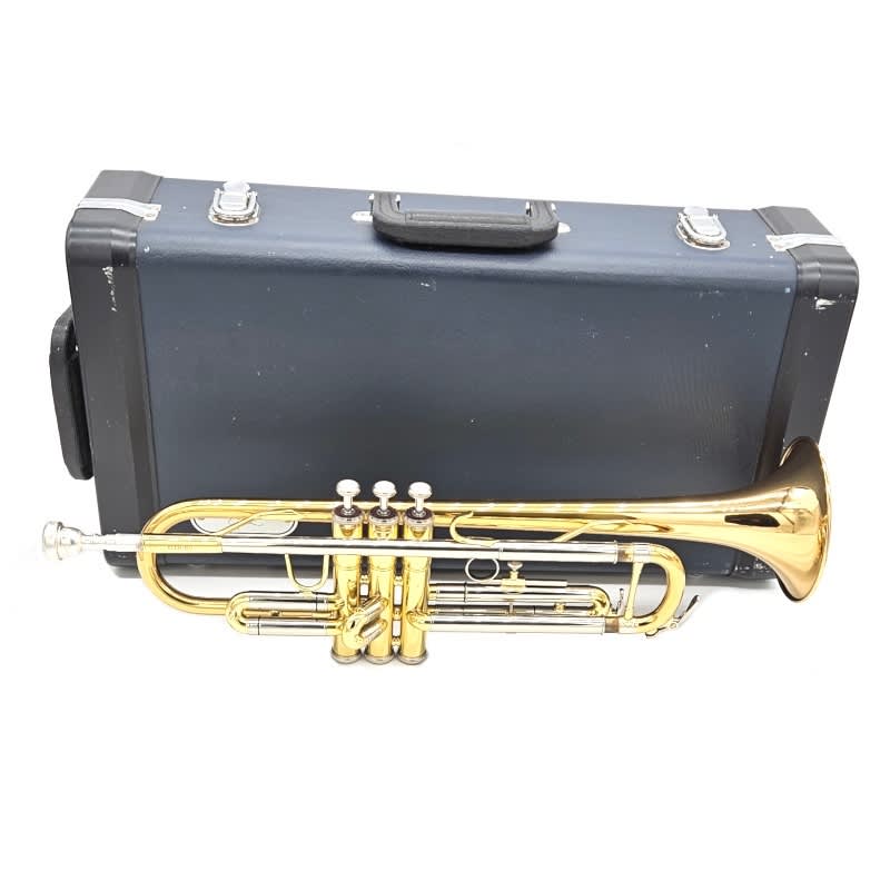 EB Pocket Trumpet Full Kit, Professional Pocket Trumpet Woodwind  Instrument, Gold Lacquer Mini Trumpet Musical Instrument in E Flat for