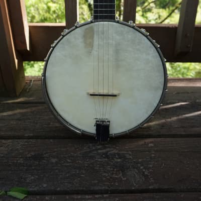 Wildwood Heirloom Open Back Banjo Tubaphone Tone ring Flamed Maple neck Engraved Inlays Old Time image 2