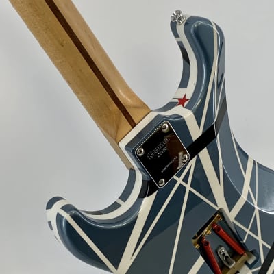 Evh 5150 Custom Frankenstrat ★ Blue, White & Black Evh 