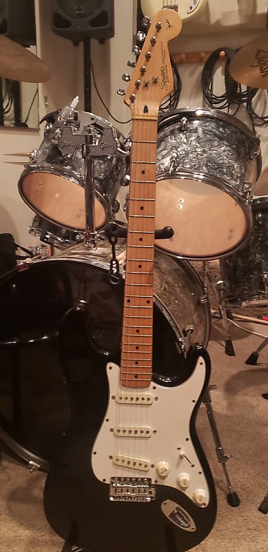 Fender Squier Stratocaster Korea 1996 Gold Logo CN store Serial