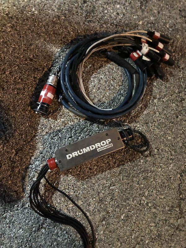 12 Channel Whirlwind Drum Drop W1 w/ XLR Breakout Reverb