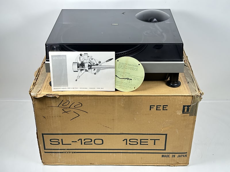 Technics SL-120 Turntable w/ Shure SME 3009 II Arm