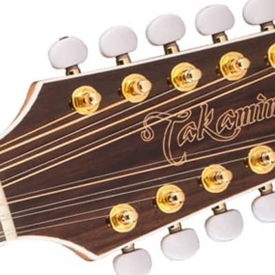 Takamine GJ72CE 12-String Acoustic-Electric Guitar - Natural image 13