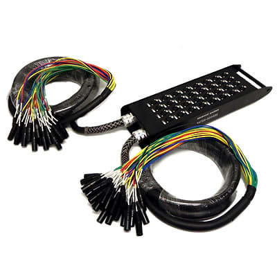 NEW 32 CHANNEL SPLITTER SNAKE CABLE~1 15' & 1 30' Trunk image 2