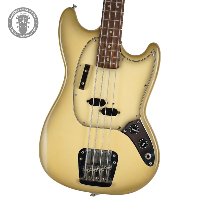 1979 Fender Mustang Bass Antigua image 1