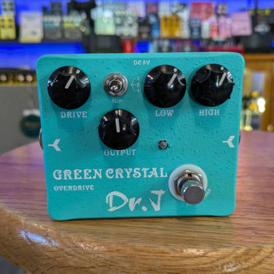 Reverb.com listing, price, conditions, and images for dr-j-green-crystal-overdrive