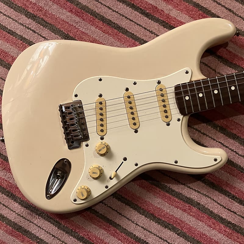1995 Fender Black Label Squier Series Stratocaster MIM Strat Reverb