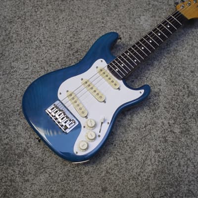 Very Rare 1980s Chandler Mini Stratocaster Hidesato Shiino Vestax image 2