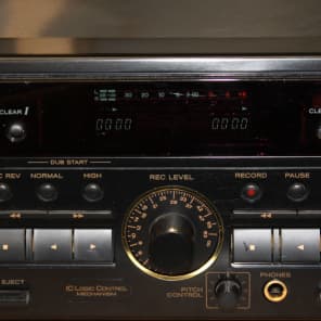 TEAC W-790R Double Cassette Tape Deck | Reverb