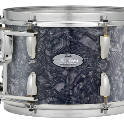Pearl Music City Custom Masters Maple Reserve 22"x14" Bass Drum PEWTER ABALONE MRV2214BX/C417 image 1