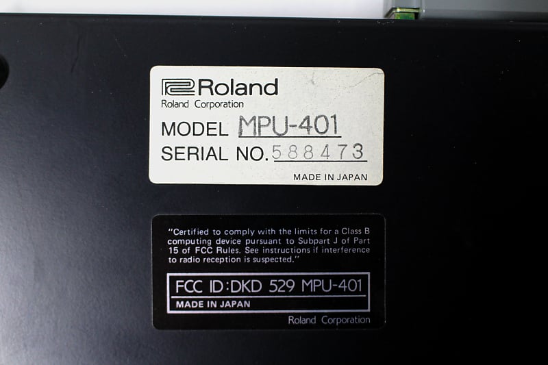 B077 Roland MPU-401 ジャンク コード無し 未確認