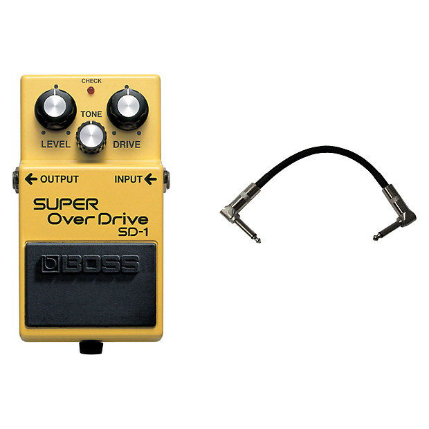 Boss SD1 Super Overdrive/Distortion Bundle Reverb