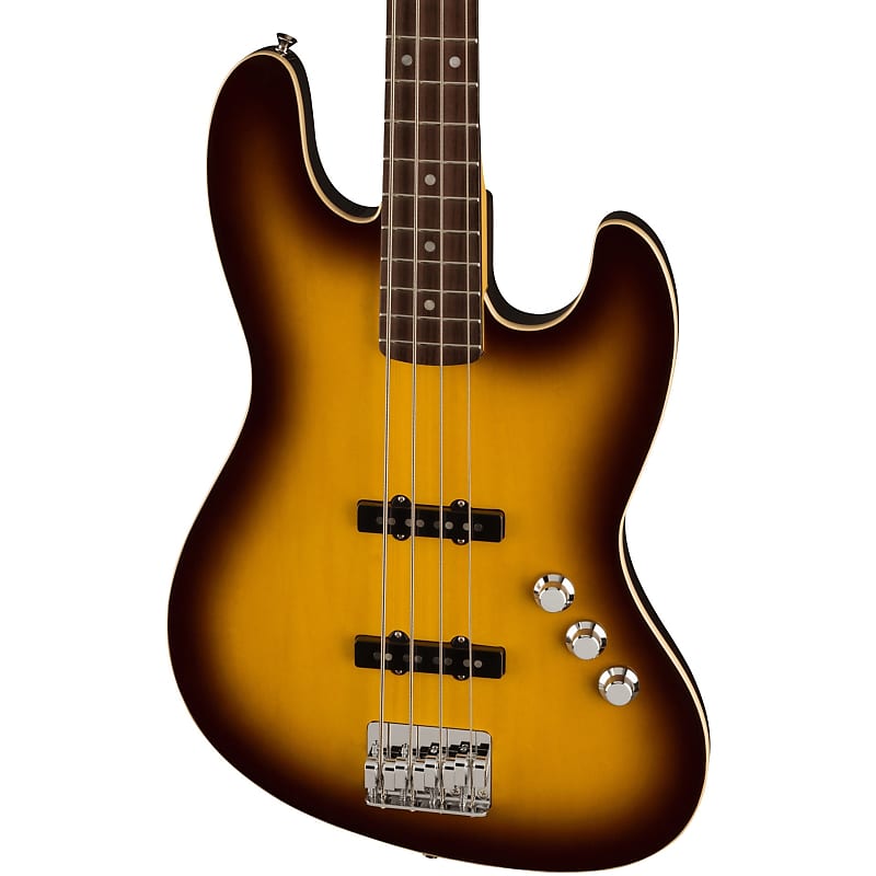 Fender Aerodyne Special Jazz Bass in Chocolate Burst image 1