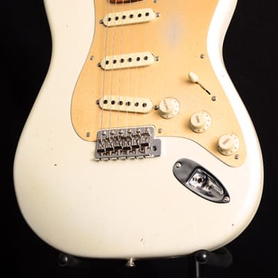 NEW Fender Custom Shop 1958 Special Stratocaster NAMM 2020 Limited Edition Aged Olympic White! image 5