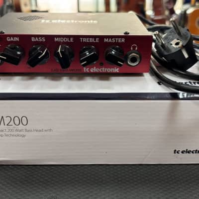 tc electronic BAM200 ベースヘッド TC Electronic BAM200 200-watt Compact Bass Head | Sweetwater