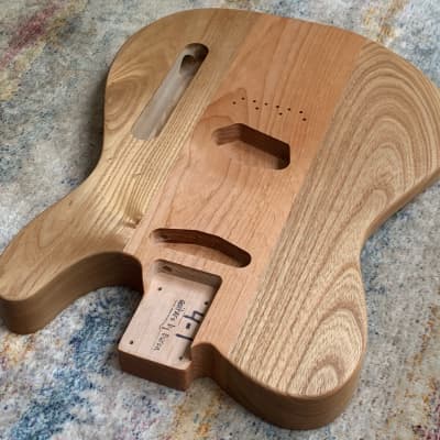 All-Natural Series: Alder & Catalpa Tele (Woodtech, USA) Finished in Natural Linseed Oil & Beeswax image 4