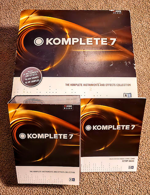 Native Instruments Komplete 7 Effects Software | Reverb