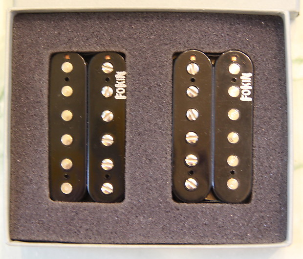 Fokin Pickups Custom Set Black | Reverb