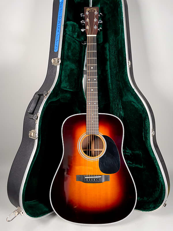 2014 Martin D-28 1935 Sunburst Acoustic Guitar w/OHSC image 1