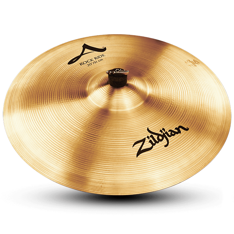 Zildjian 20" A Zildjian Rock Ride Cymbal A0080 image 1