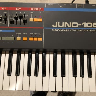 Roland Juno-106 61-Key Programmable Polyphonic Synthesizer image 3