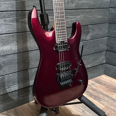 Jackson Pro Plus Dinky SRS Electric Guitar Electric Guitar w/ Gig bag - Oxblood image 2