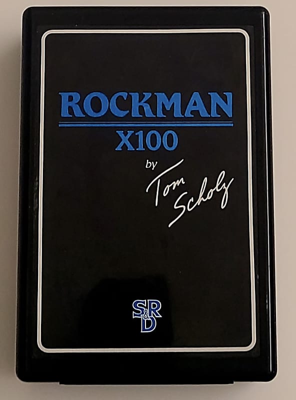 Rockman x100 headphone amp (SR&D) + RARE Rockmount Rack unit