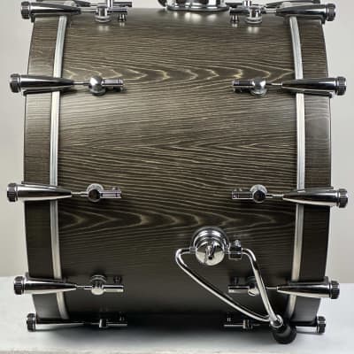 Sonor SQ2 22/8/10/12/13/14/16" Medium Maple Concert Tom Drum Set - Vintage Onyx Semi-Gloss w/ Silky Oak Interiors image 11