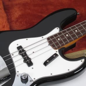 Fender '62 American Vintage Reissue Jazz Bass 1989 Black image 5