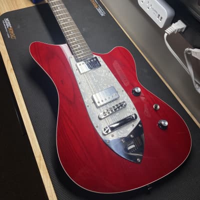 Tagima Jet Blues Rocker Deep Red Electric Guitar image 1