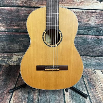 Ortega Left Handed R131L Family Series Pro Nylon String Acoustic Guitar for sale