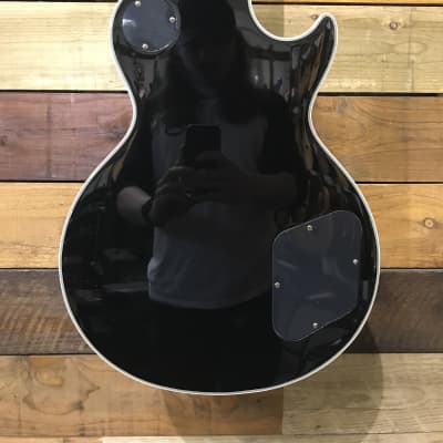 Tokai Love Rock LC Series Custom Single Cut left hand Ebony Gloss image 5