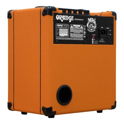 Orange Crush Bass 25 Bass Combo Amplifier (25 Watts, 1x8"), Orange image 7