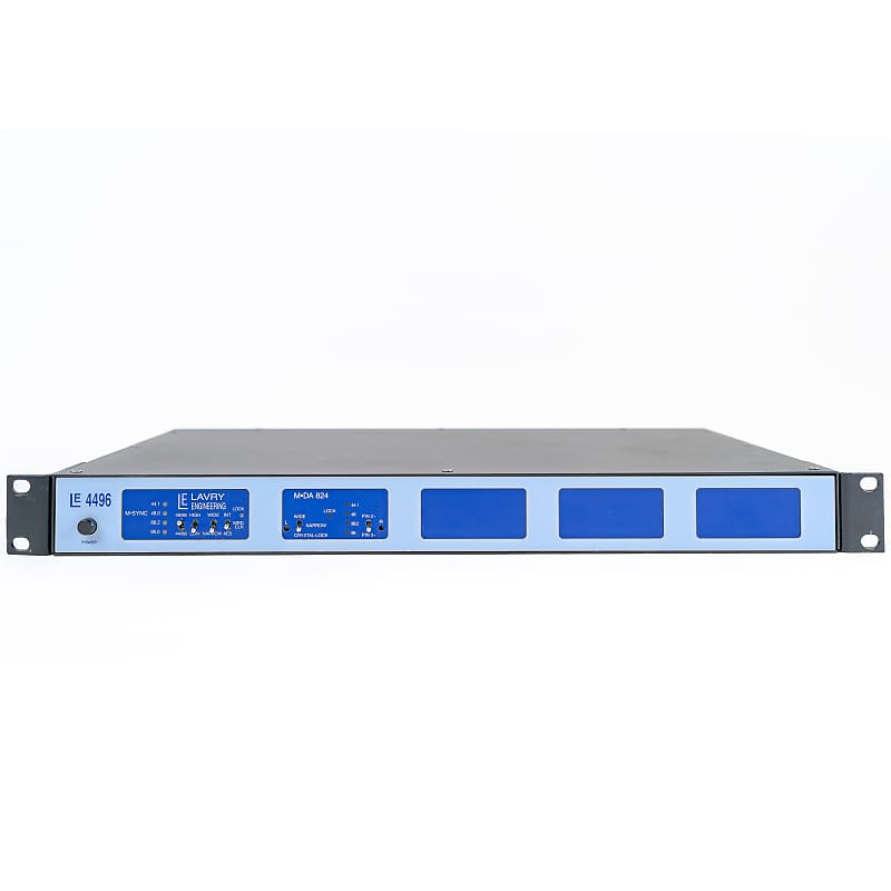 Lavry 4496 - 2-Channel D/A Converter Rackmount - Blueface | Reverb