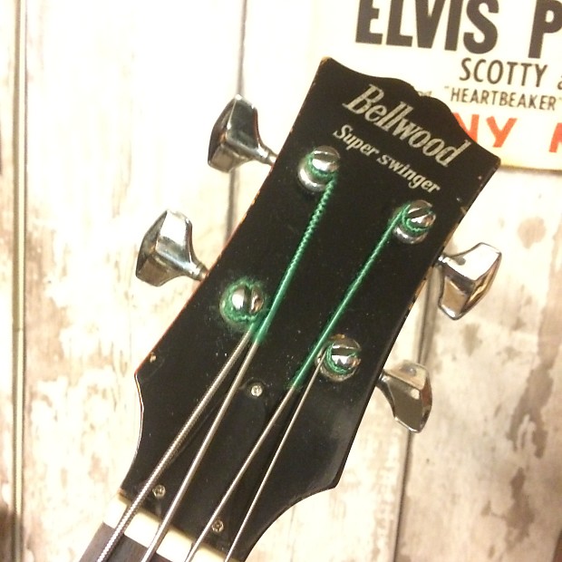 Bellwood Super Swinger 1970s Aged Cherry Electric Medium