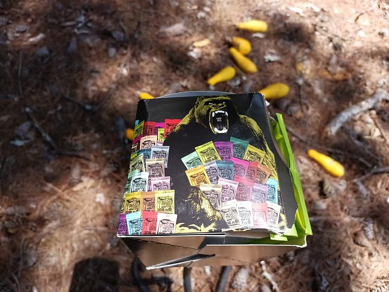 Ernie Ball 10 46 Yellow Guitar Strings Lot | Reverb
