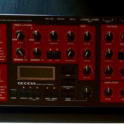 Access Virus B 1996 - digital analog desktop synthesizer