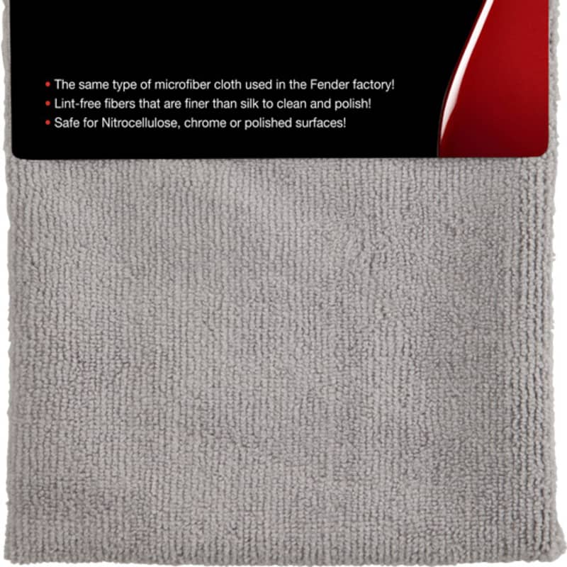 Fender Super-Soft, Dual-Sided Microfiber Cloth