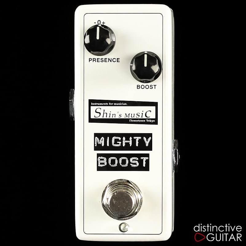 Shin's Music Mighty Boost SM001 White
