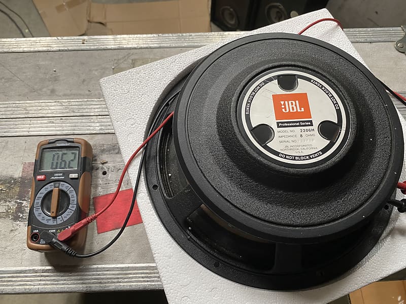 JBL 2206H 80's - Black | Reverb