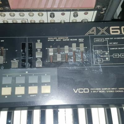 1986 AKAI AX 60 SYNTHESIZER