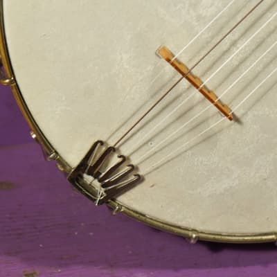1890s J.B. Schall 5-String Openback Banjo (VIDEO! Fresh Work, Ready to Go) image 5