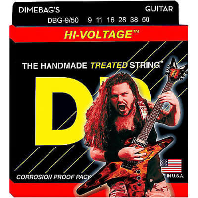 DR Dimebag Darrell Electric Guitar Strings signature gauge 9-50; DBG-9/50 image 1
