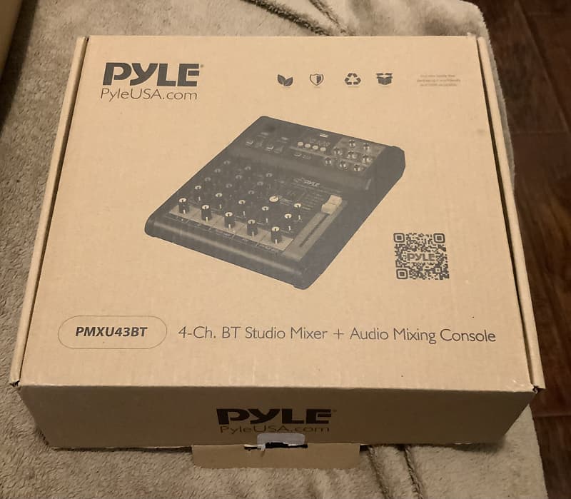 Pyle PMXU43BT Reverb