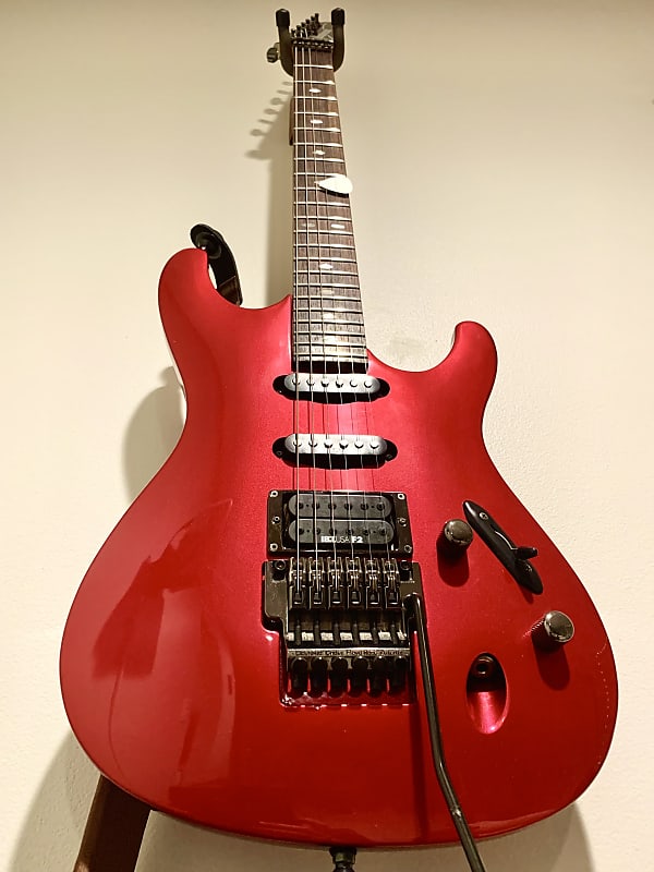 1989 Ibanez 540S Sabre S Series Lipstick Red w/Ibanez HSC