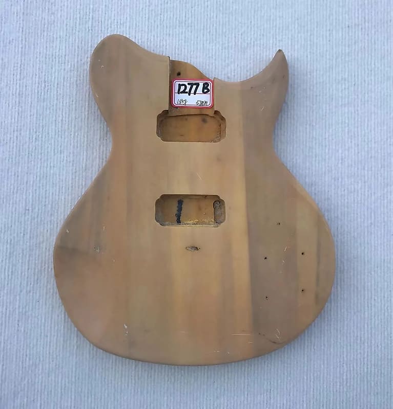 Basswood Single Cut Guitar Body DIY Project Reverb