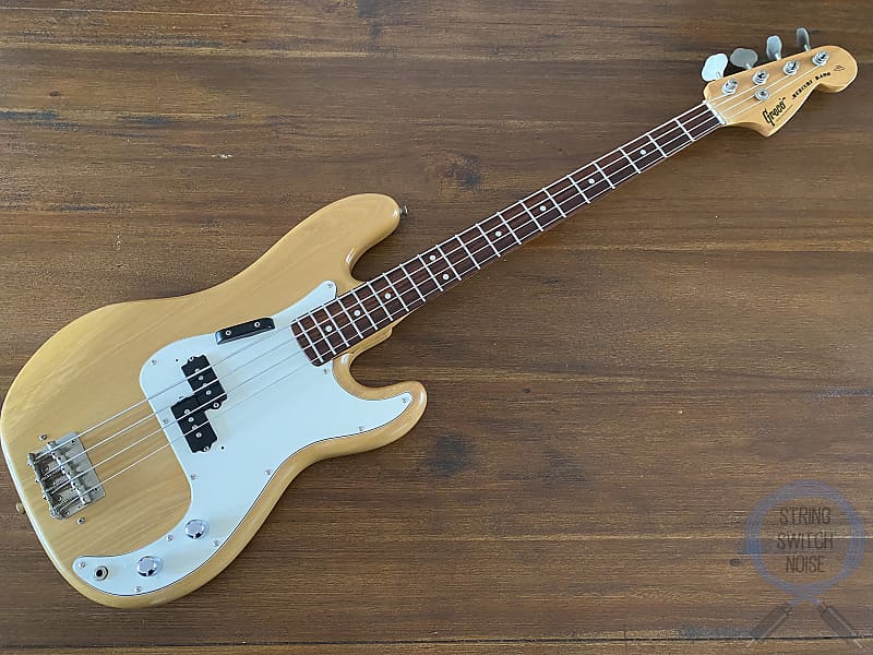 Greco Precision Bass, 1978 Vintage, Natural Finish | Reverb