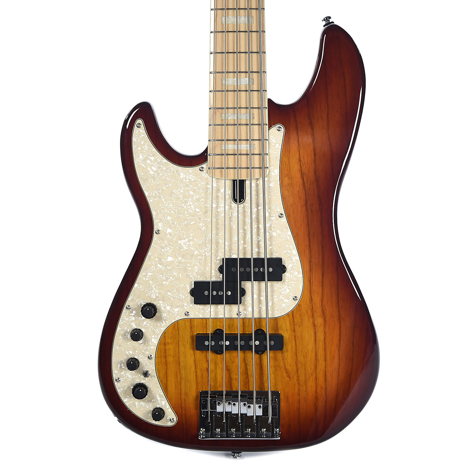 Sire Marcus Miller P7 TS Swamp Ash 5 String P J with Maple