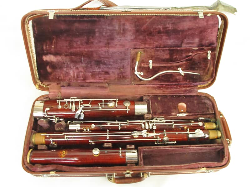 Schreiber wood Bassoon Made in Western Germany Matching Reverb